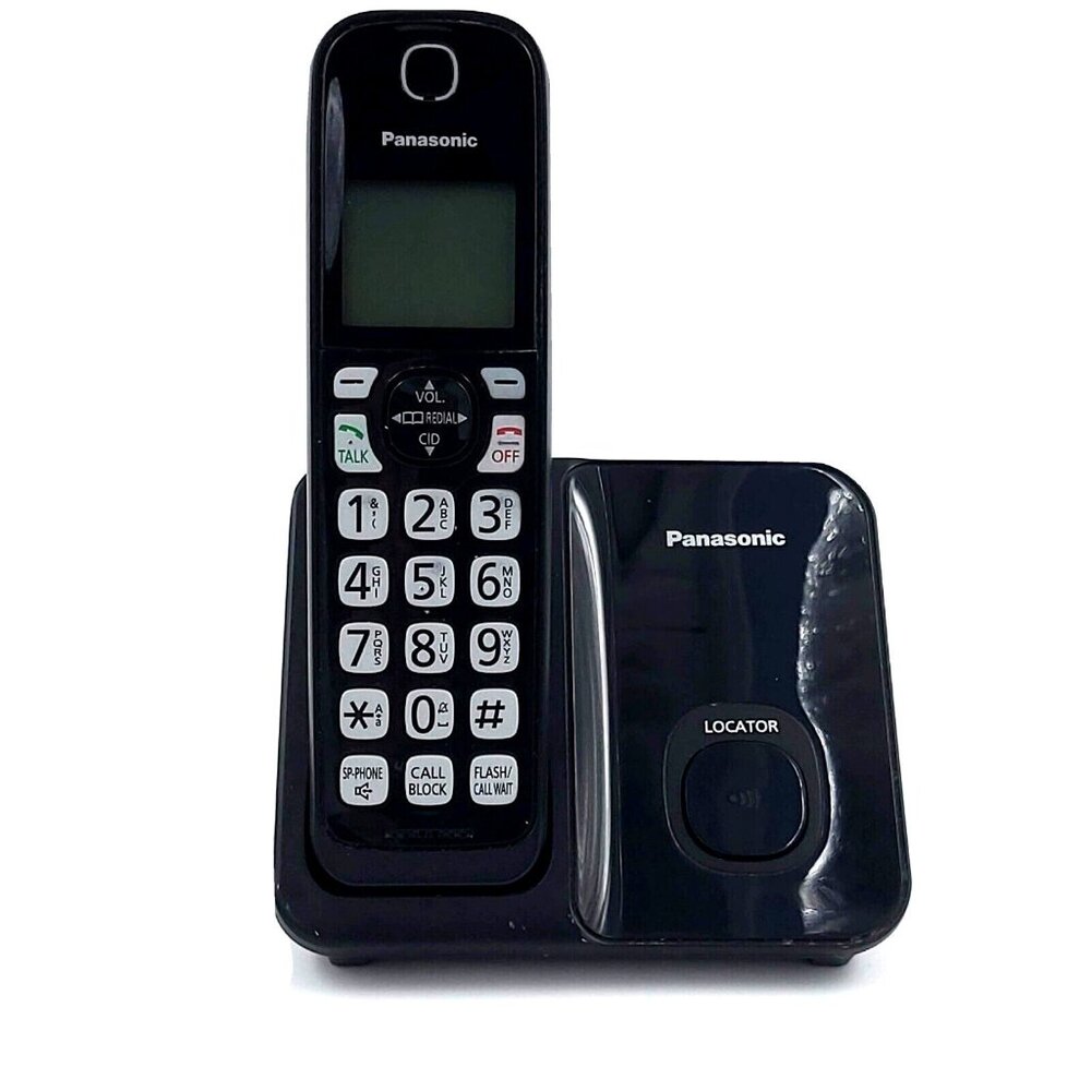 Panasonic KX-TGD510 Cordless Phone Handset Locator Call Block Voice Caller ID